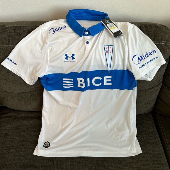 Under Armour Authentic Universidad Catolica Chile Soccer Jersey Men’s Sz: M - Picture 1 of 7